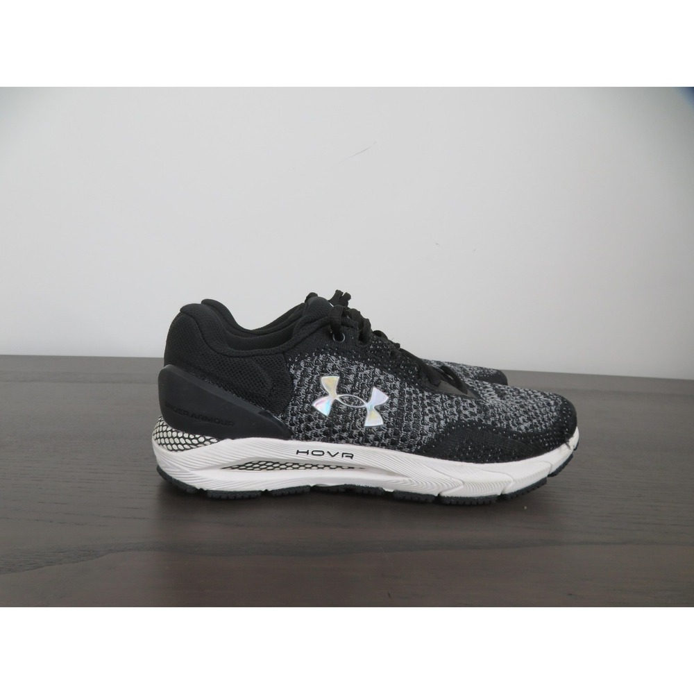 Under Armour HOVR Intake 6 Shoes Womens 8.5 Black Running Sneakers 3026141-001